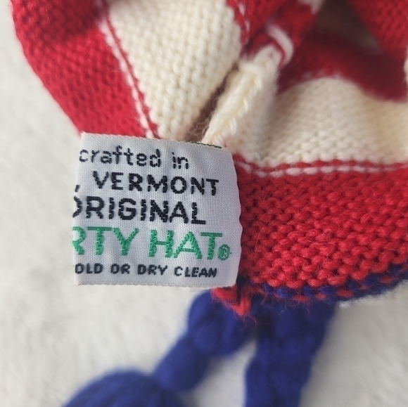Stars and Stripes Wool Moriarty Winter Hat. - Picture 7 of 7